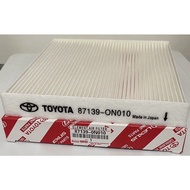 Toyota Corolla/Prius/Alphard/Vellfire/Vios/Allion/Camry/Sienta/Wish/Yaris Cabin Aircon Filter 87139-0N010