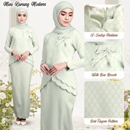 ADRIANNA KURUNG Baju kurung Moden Sulam Kurung kedah Baju Raya Haji 2024 KEDAH SULAM Kurung Modern