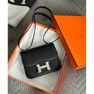 H Home Bag Hermes Bag/H Bag Constance Constance Bag Pure Handmade Customized Tofu Bag Hermes Ladies 