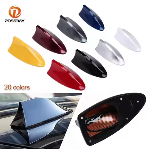 Car Radio Antenna Auto FM/AM Reception Signal Enhancement Aerial Shark Fin Roof Decoration For BMW M