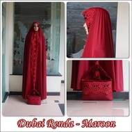 Promo Dubai Spandex Mukena Rendaario Cool Material Anti-Hot Eid Trend 2025 M7B3