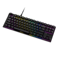 คีย์บอร์ดเกมมิ่ง NZXT Tenkeyless Mechanical Keyboard QWERTY/ANSI Gateron Linear Red Switch WARRANTY