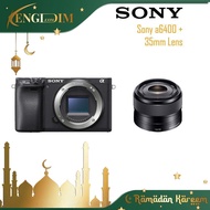 (READY STOCK) Sony Alpha a6400 Mirrorless Digital Camera with E 35mm f/1.8 OSS Lens (SONY MALAYSIA 15 MONTHS WARRANTY)