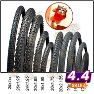 Tayar Basikal 12" 16" 20" 24" 26" Tayar Basikal MTB BMX Budak City Bike Classic Bike Bicycle Tyre tayar luar