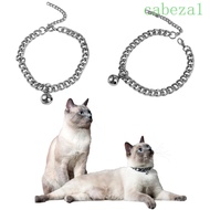 CABEZA Dog Gold Chain with Bell Pet Accessory Puppy Premium Fashion Electroplating Pet Chain