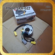 HONDA SPIRAL CABLE SPRING CLOCK JAZZ GD3 NEW CITY GD8 MATIC ORIGINAL STECKER BRAND | 77900-SAA-G12 H
