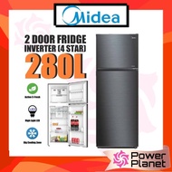 Midea 280L Fridge MDRT346MTB28-MY 2 Door Inverter (Net Capacity: 236L ) MDRT346MTB28MY