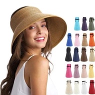 Women's FASHION Hat ANTI UV Hat Beach Hat FASHION Ribbon Hat GS