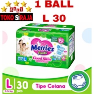 MERRIES PANTS L30 / DIAPERS PEMPERS POPOK BAYI CELANA MERRIES L 30