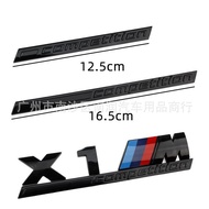 Suitable for BMW X1MX3MX4MX5MX6M Modified competition Thunder Version Car Logo M1M3M5M4M6 #