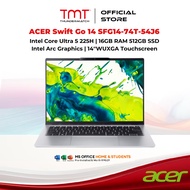 ACER Swift Go 14 SFG14-74T-54J6 Laptop | Intel Core Ultra 5 225H | 16GB RAM 512GB SSD | Intel Arc Gr
