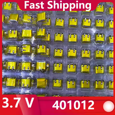 401012 3.7V 30Mah 401012 Replacement Battery