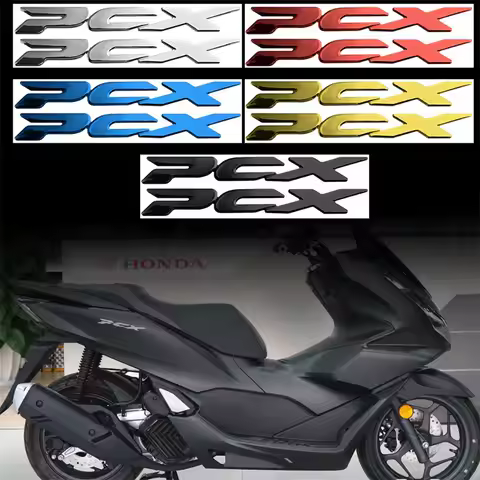 3D Motorcycle Stickers Pcx Emblem Badge Logo Decals Tank Scooter Tail for Honda Pcx PCX150 125 PCX12