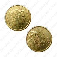 Australia Country Outer Coins $2 Dollars - Travel Backpacker