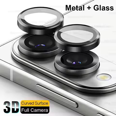 Metal Alloy Lens Ring Glass For Samsung Galaxy S25 Edge S25Edge 5G Rear Camera Glass Lens Protect Sa