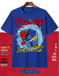 SINFASHION87 KAOS PECINTA DAN PENGHOBBY  IKAN HIAS KHUSUSNYA IKAN GUPPY TSHIRT PETERNAK IKAN GUPPY I