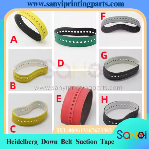1 Piece Heidelberg Down Belt Suction Tape M2.015.870 M2.015.871 M2.015.843 F4.614.821 F4.614.821F M2