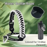 2PCS/Set Aquaflask Accessories Rope Paracord Tumbler Hydro Flask Water Bottle Handle Rope+Non-Slip Cover Silicone Boot Set