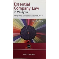 Essential Company Law In Malaysia -Navigating the companies Act 2016 ( Chan Wai Meng)