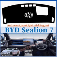 BYD Sealion 7 Instrument panel shading pad, center console shading and sun protection, suede sunshad