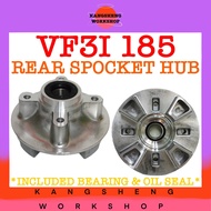 SYM VF3I 185 REAR SPOCKET HUB SET BEARING & OIL SEAL (VF 3I/VF3I185/3I185/SYM185) SPROCKET SPROCKETS