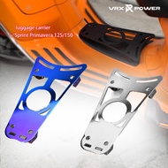 For Vespa Sprint Primavera 125/150 Accessories Moto Foot Pedal Holder Luggage Rack Bracket