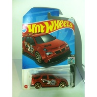 HW Hot Wheels. 2024 Modified Mini CollectionHW - 9. Custom Aztek Pontiac. Metalflake Red-Orange by M