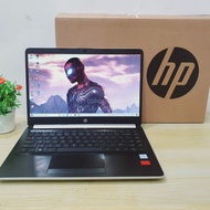 Laptop Hp14s-Cf0055TX intel Core i5-8250U Ram 8 gb ssd 256gb bandung