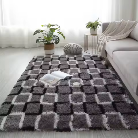 Premium Fluffy Area Rug Cute Shag Carpet Extra Soft and Shaggy Carpets Indoor Fuzzy Rugs for Living 