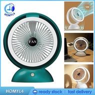 [Homyl4] Mini Personal Table Cooling Fan LED Night Light Outages USB Powered Desk Fan Green