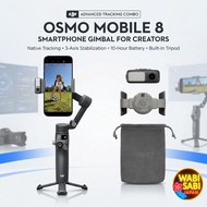DJI Osmo Mobile 8 Smartphone Gimbal with 3-Axis Stabilization & Built-in Tripod