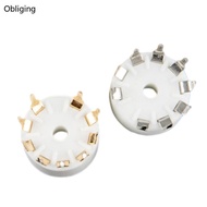 BLING High-Quality Copper-Plated Tin-Phosphor Tube Sockets for 12AX7 12AT7 12AU7 ECC83 ECC82 E88CC 6