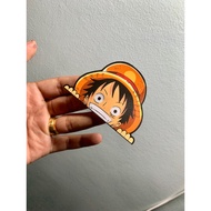 Luffy AquaFlask sticker