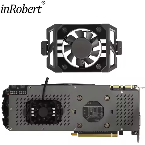 For Zotac GTX GTX 1060 1070 Ti 1080 Plus GPU Backplane Cooling Fan GA41S2L 12V 0.1A Graphics Card Ba