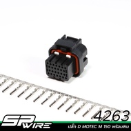 4263 D Plug MOTEC M 150-Spwire motorsportwiring (Genuine Plug)