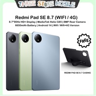 Redmi Pad SE 8.7" Wifi | WiFi + 4G (128GB ROM | 6GB RAM) 1 Tahun Jaminan Xiaomi Malaysia