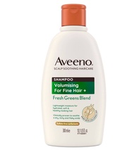 Aveeno Scalp Soothing Haircare Volumising for fine hair  Fresh Greens Blend Shampoo 300 ml.