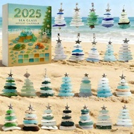 New Product 2025 Sea Glass Advent Calendar Advent Calendar Mystery Box