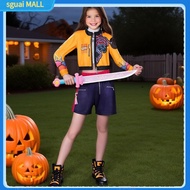 ชุดคอสเพลย์ผู้หญิงเครื่องแต่งกายคอสเพลย์ภาพยนตร์สำหรับเด็กผู้หญิง Rumi Mira นักล่าปีศาจเครื่องแต่งกา