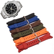 Strap G-Shock GST 100 GST-B100 GST-110 GST-300 GST-400 Rubber Premium Quality Watch