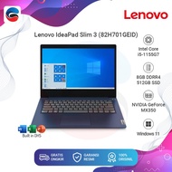 LENOVO Laptop ideapad Slim 3i 14ITL6 Intel Core i5 8GB 512GB Win 11 [82H701GEID]
