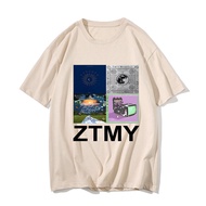 Zutomayo Albums Printing T-shirt Men and Women Couples Oversize Drop Shoulder Tide Short Sleeve Popu