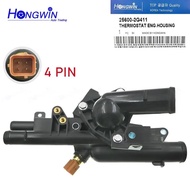 25600-2G411 Engine Coolant Temperature Control Assembly Thermostat Housing For Hyundai Sonata Ix35 T
