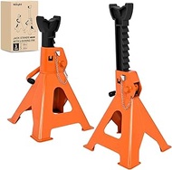 Nilight 3 Ton Jack Stands, Double Locking Heavy Duty Steel 6,600 lbs Capacity, Adjustable 11.22"-16.
