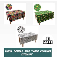 thick double site table clothes/Alas Meja/137cm/54”