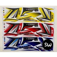 Sym e-bonus 110 ( 3 ) motor pelekat stiker stripe body sticker ( ready stock )