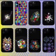 TP-1 Cool Rubiks Cube Phone Case For iPhone 18 16,15,14,13,12,11,Pro,X,XS,Max,XR,Plus,Mini Soft Blac