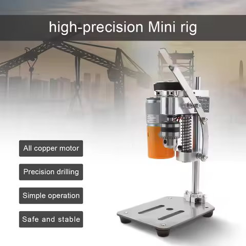 180W Electric Bench Drill Tapping Machine for Metal Wooden DIY/Jewelry Making/Crafts Tool with 795 M