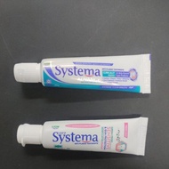 one pcs travel size Systema advance antiplaque toothpaste, sensitive toothpaste 25g;20g