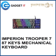 IMPERION TROOPER 7 87 KEYS MECHANICAL KEYBOARD